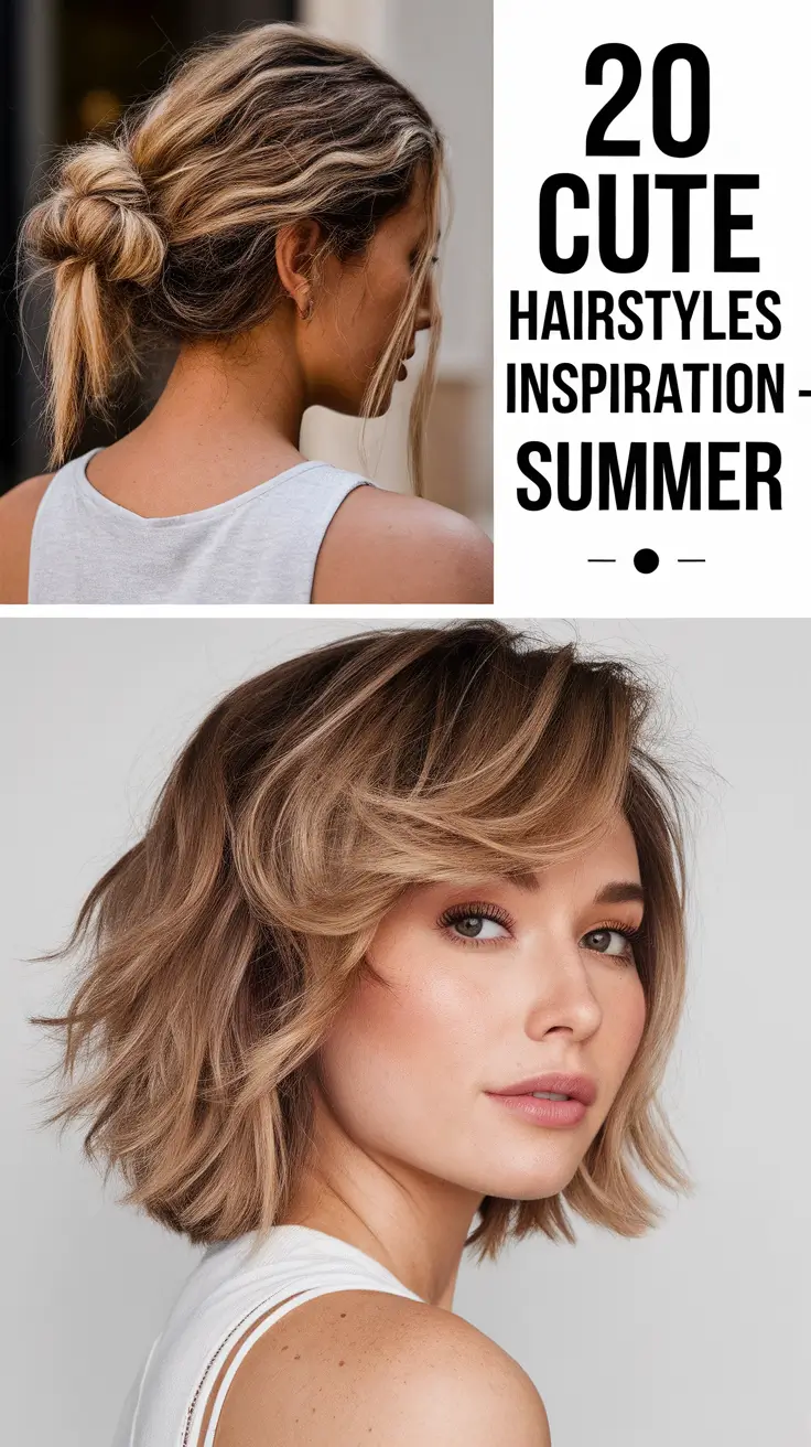 Cute Hairstyles Inspiration - Summer 2025: Easy, Braided & Beach-Ready Looks