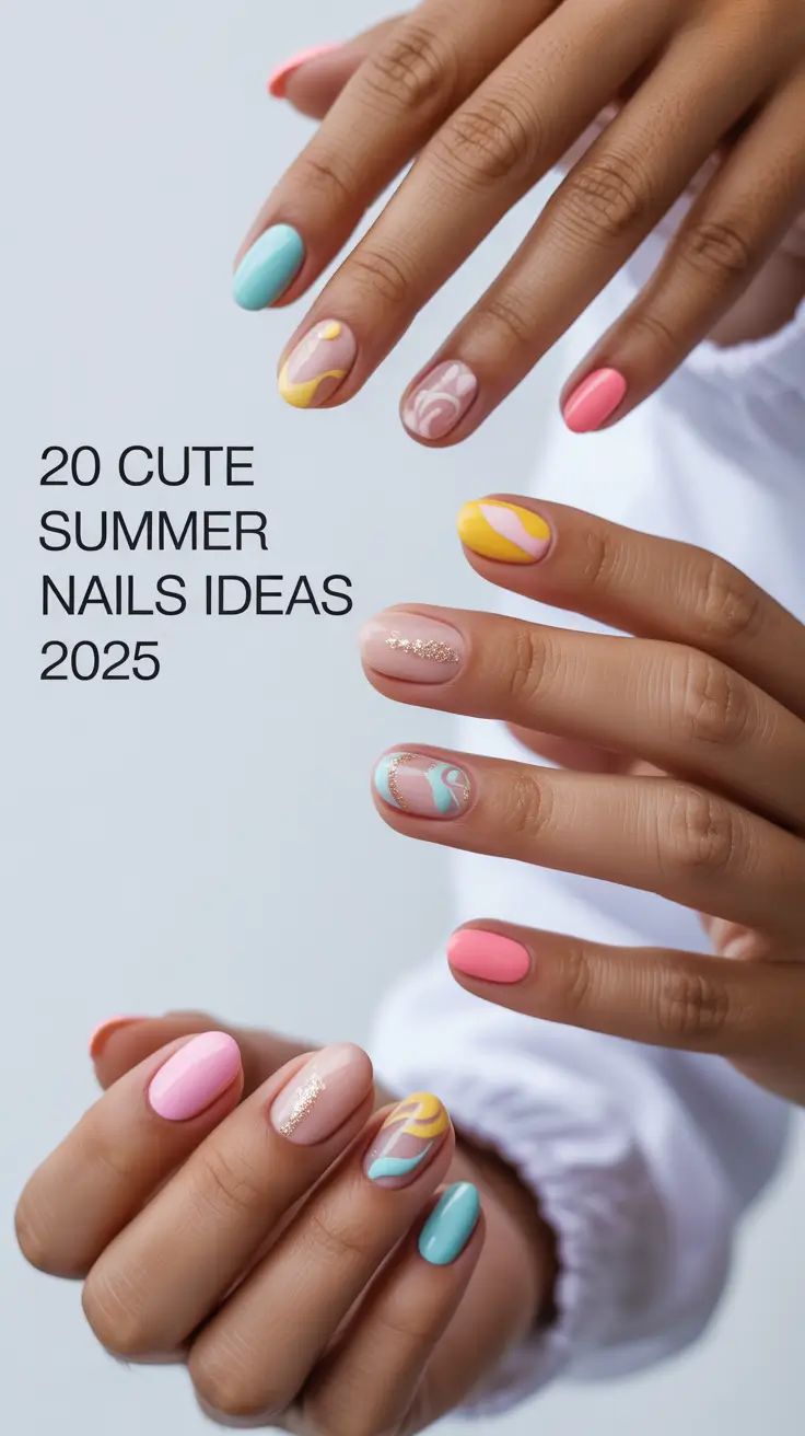 Cute Summer Nails Ideas 2025 That Will Make Your Hands the Main Character