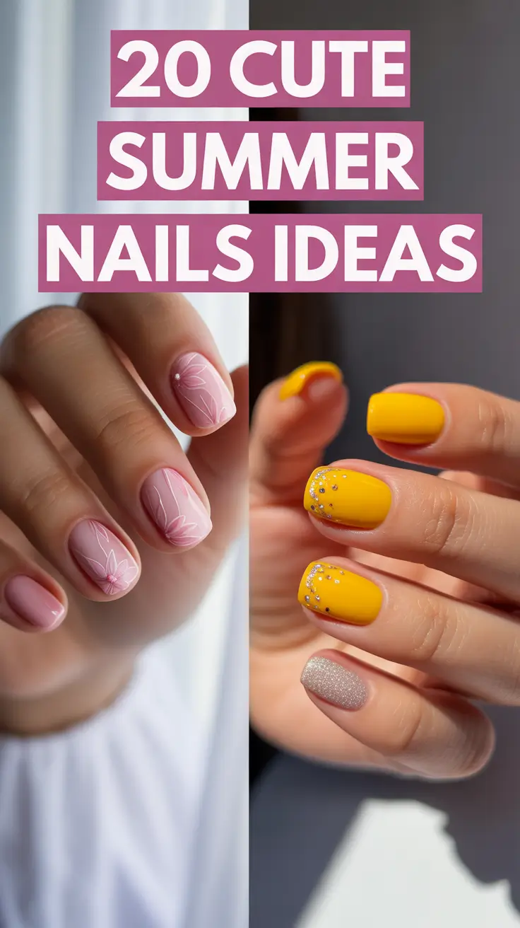 Cute Summer Nails Ideas 2025 That Will Make Your Hands the Main Character