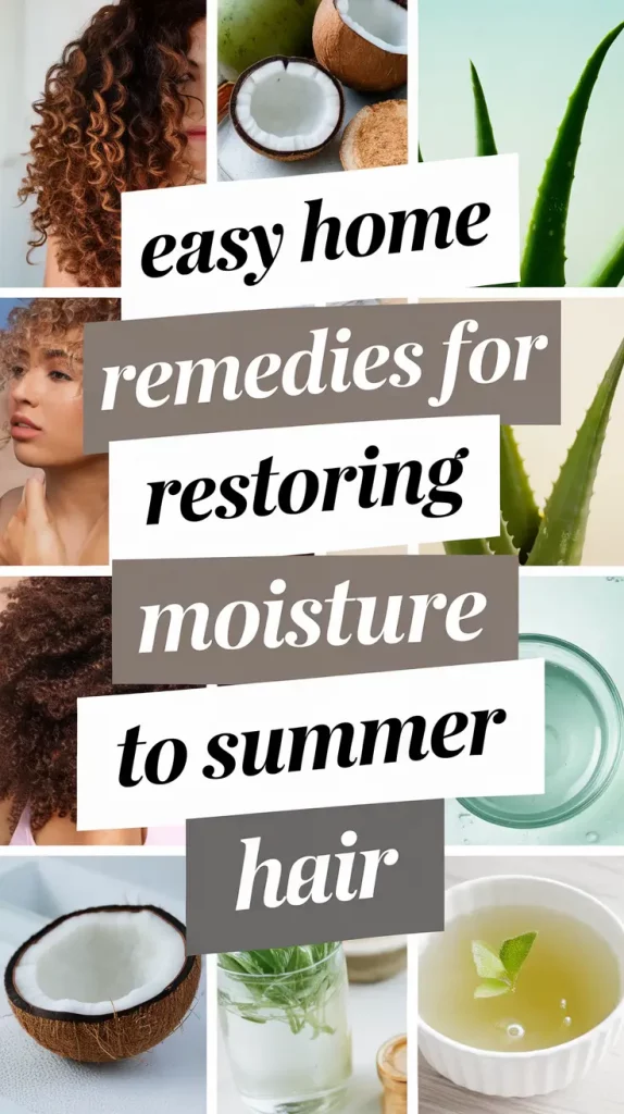 Easy Home Remedies for Restoring Summer Hair Moisture – 2025 Guide