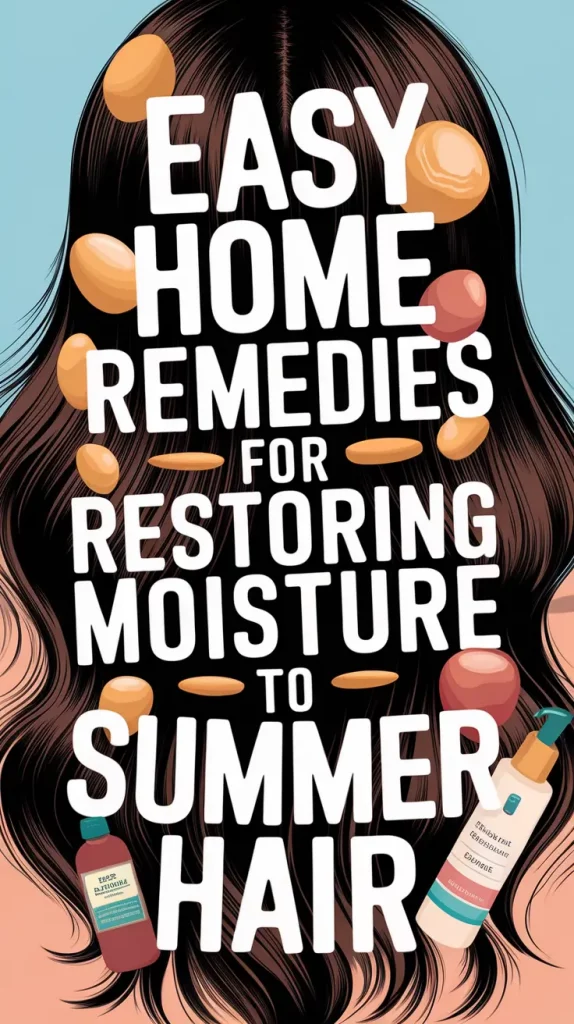Easy Home Remedies for Restoring Summer Hair Moisture – 2025 Guide