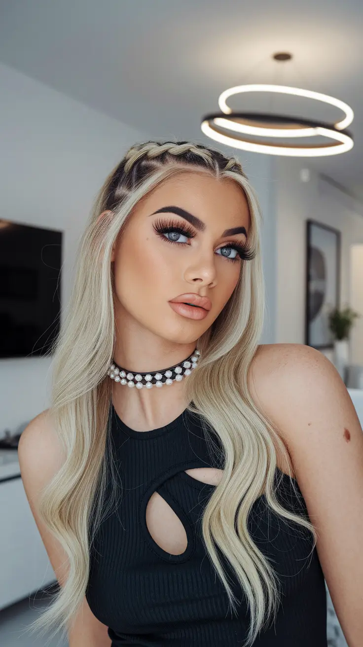 easy summer hairstyles Twisted Crown Meets Mermaid Waves