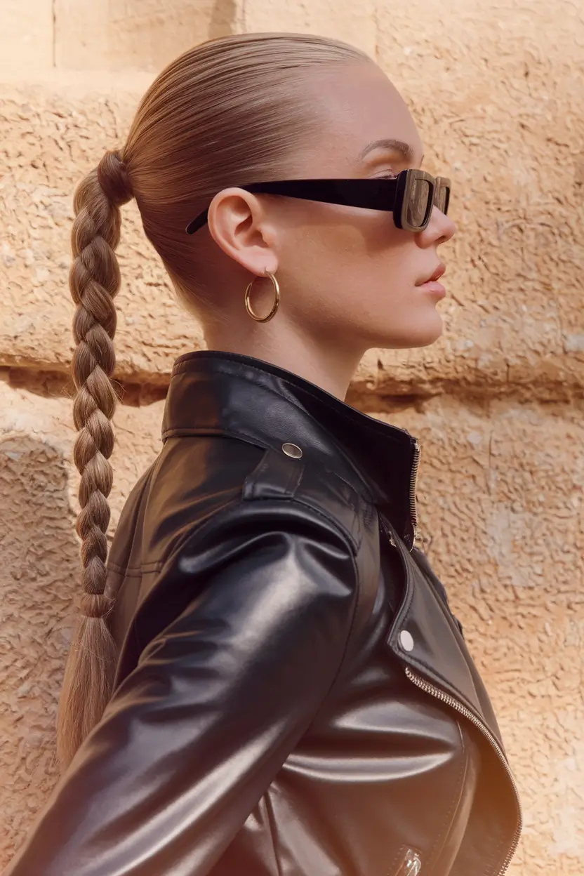 summer simple hairstyles Sculpted Braid That Redefines Cool