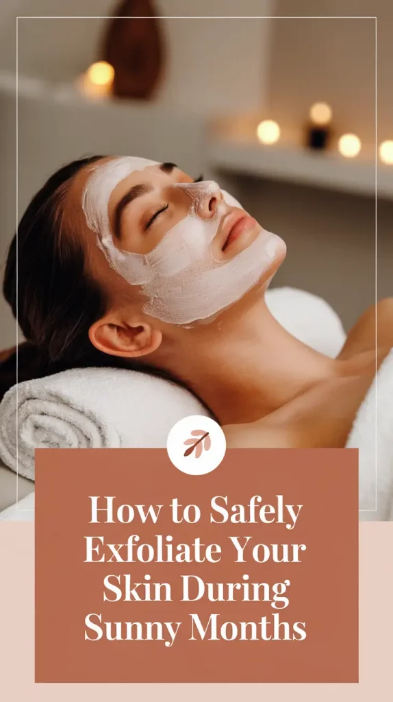 How to Safely Exfoliate Your Skin During Sunny Months