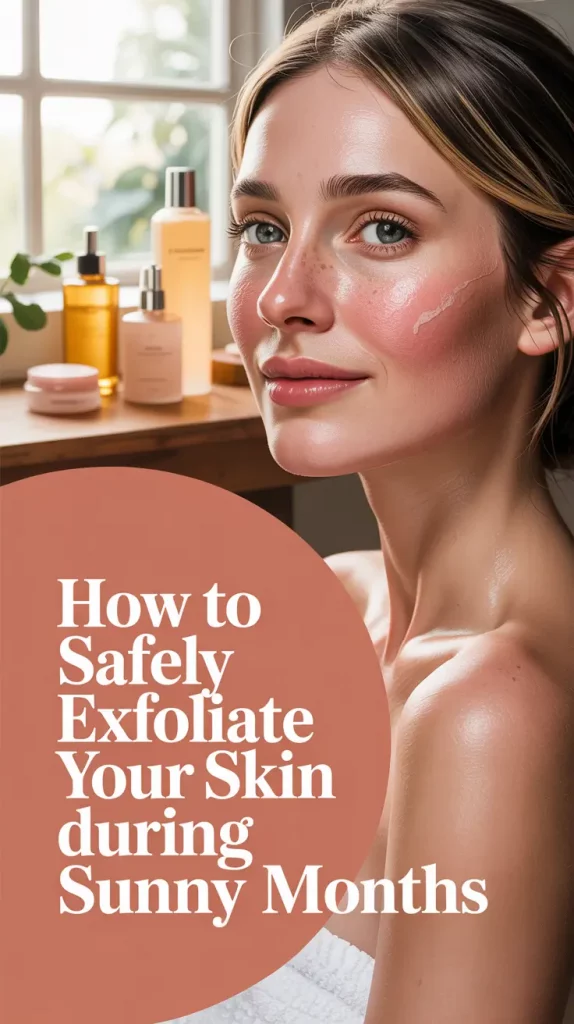 How to Safely Exfoliate Your Skin During Sunny Months
