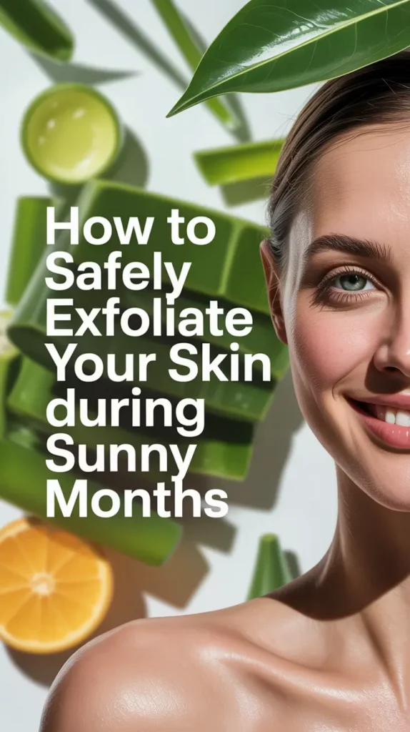 How to Safely Exfoliate Your Skin During Sunny Months