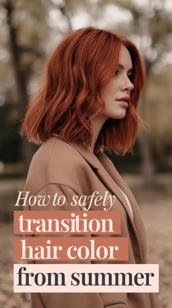 How to Safely Transition Hair Color from Summer to Fall — 2025 Guide