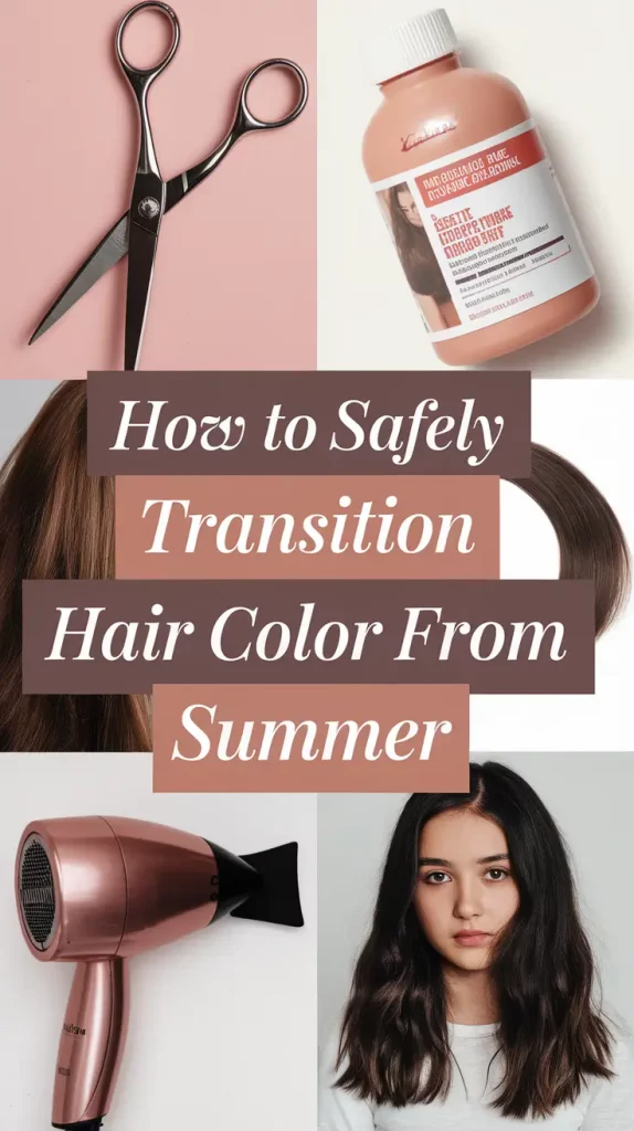 How to Safely Transition Hair Color from Summer to Fall — 2025 Guide