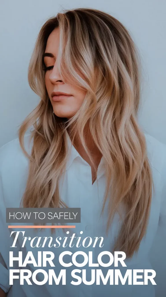 How to Safely Transition Hair Color from Summer to Fall — 2025 Guide