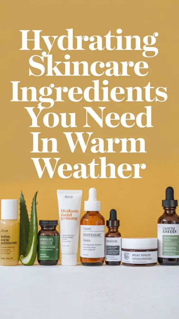 Hydrating Skincare Ingredients for Summer That Actually Work