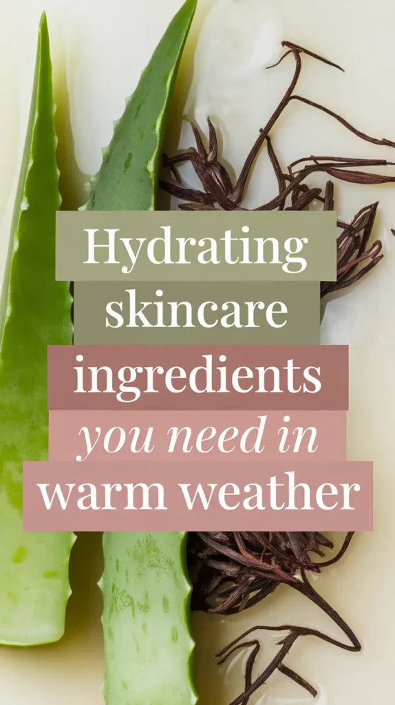 Hydrating Skincare Ingredients for Summer That Actually Work