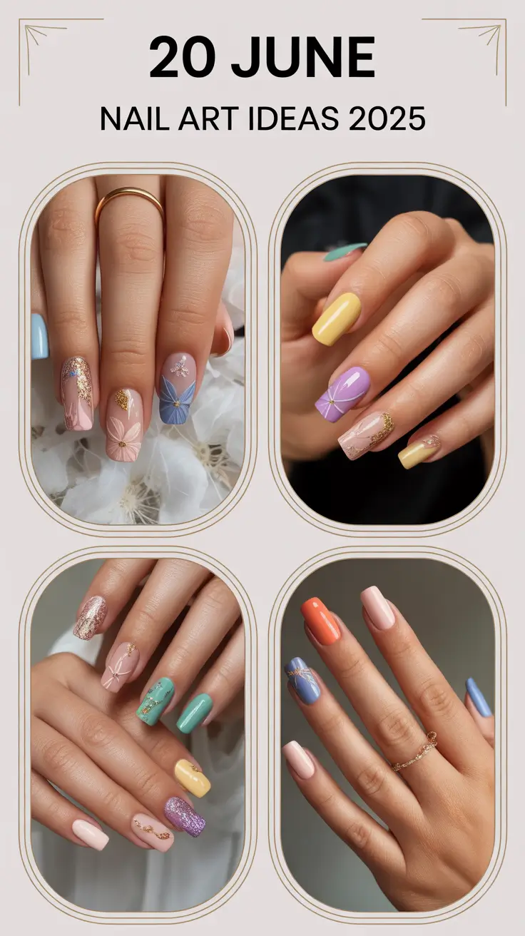 June Nail Art Ideas 2025 That Are Too Cute Not to Try