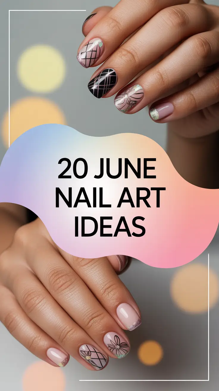June Nail Art Ideas 2025 That Are Too Cute Not to Try