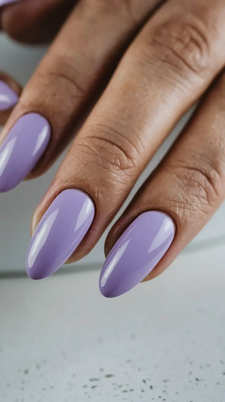 june nails color ideas Lavender Dreams