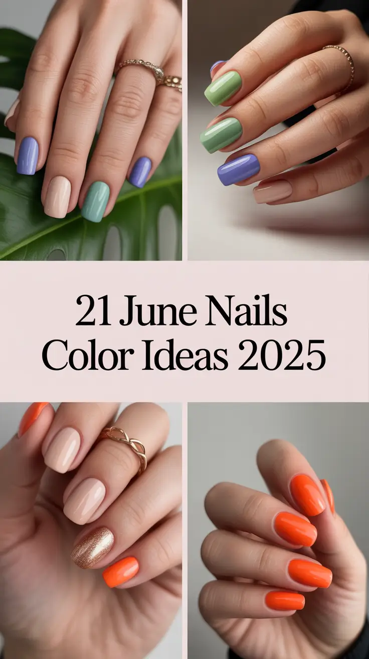June Nails Color Ideas 2025: Stunning Designs and Bold Hues to Try This Summer