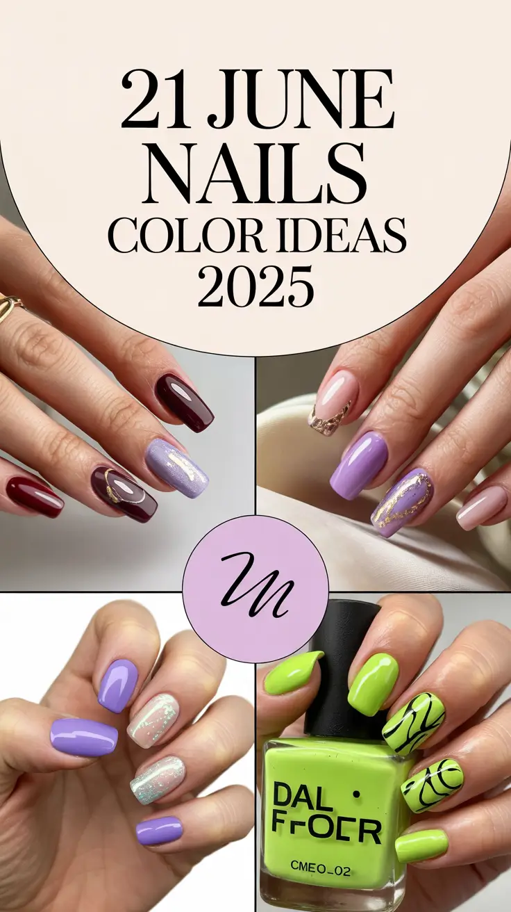 June Nails Color Ideas 2025: Stunning Designs and Bold Hues to Try This Summer