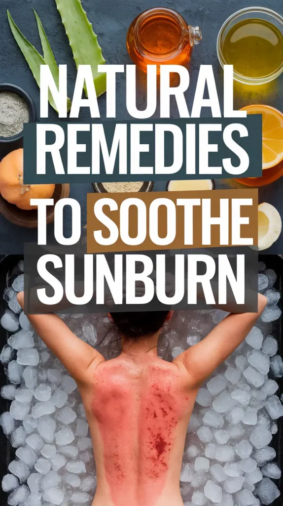 Natural Remedies to Soothe Sunburn Quickly: What Helped Me