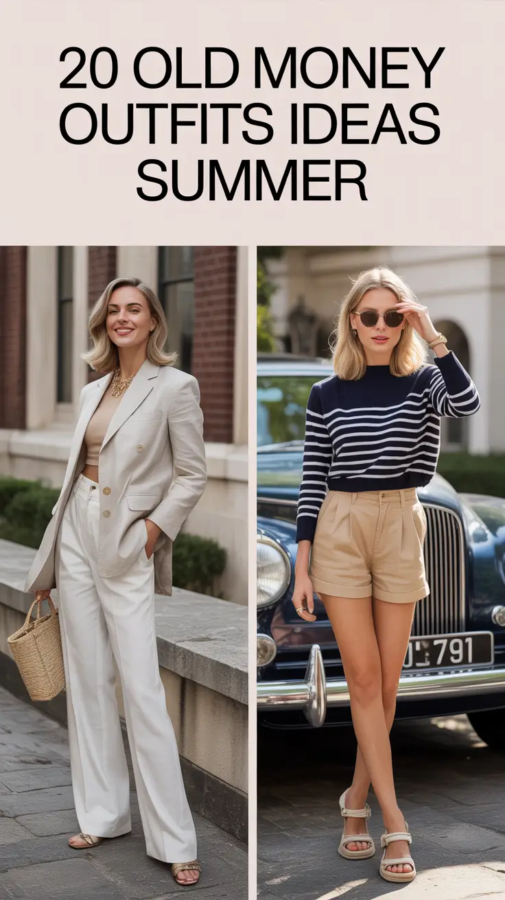 Old Money Outfits Ideas Summer 2025: Timeless Style for a Classy Summer