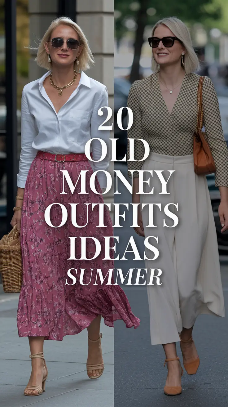 Old Money Outfits Ideas Summer 2025: Timeless Style for a Classy Summer