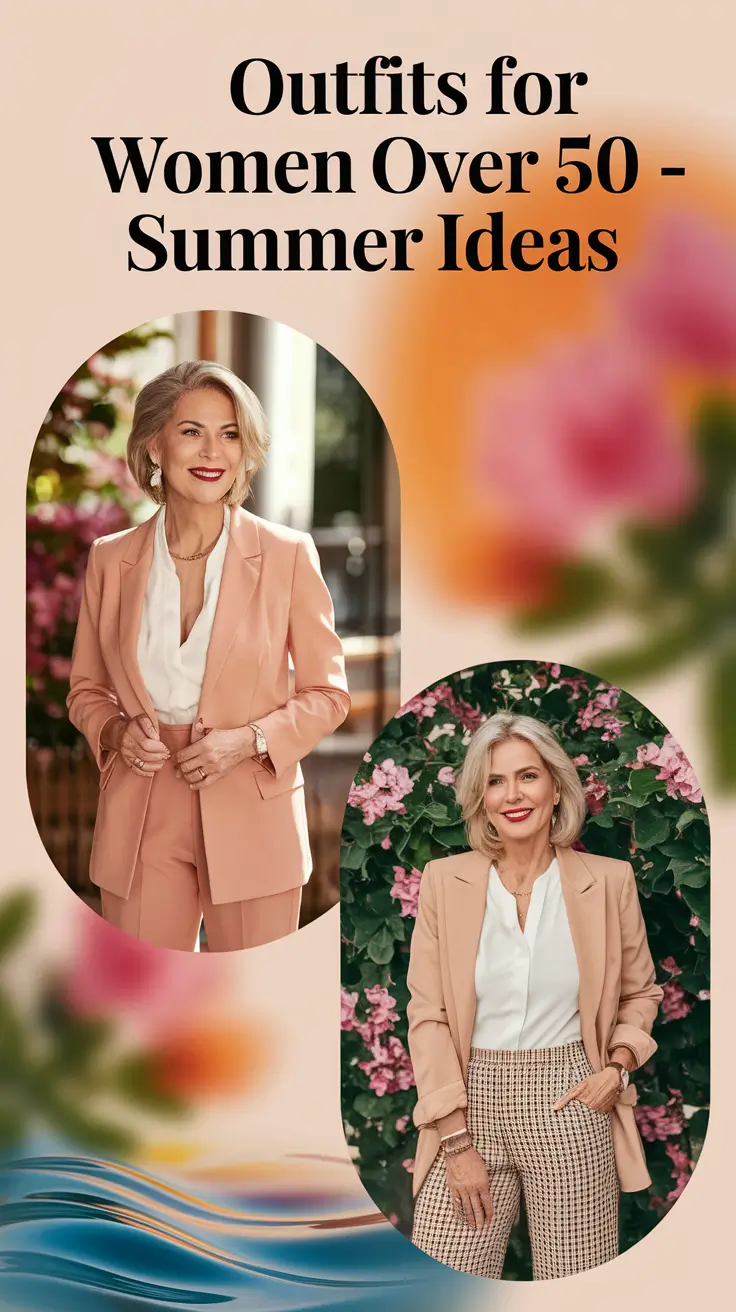 Outfits for Women Over 50 – Summer 2025 Ideas for Stylish and Casual Looks