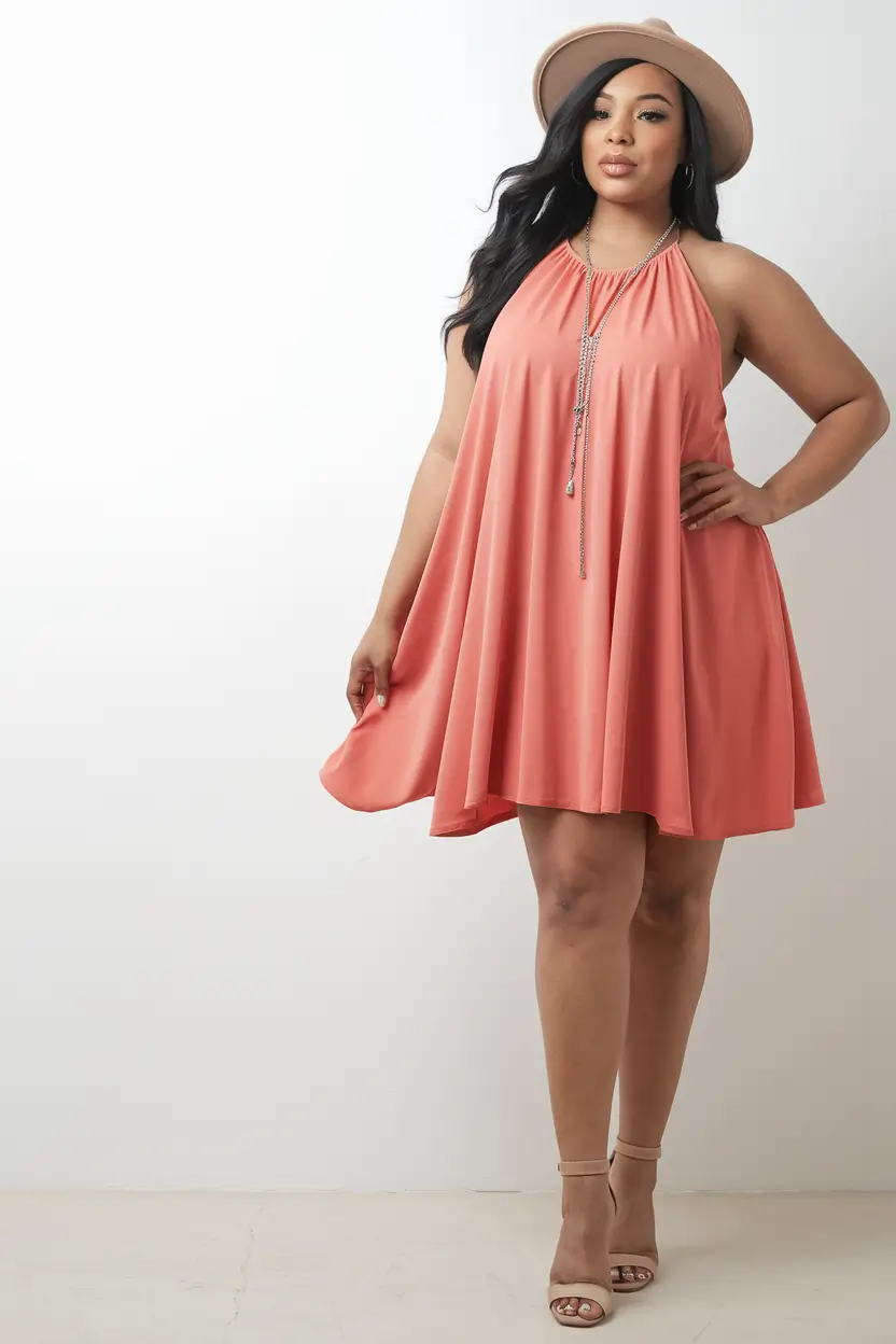 plus size outfits ideas summer 2025 Sun-Drenched Simplicity