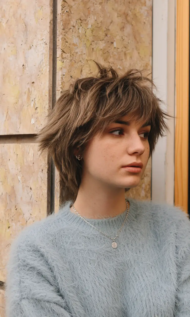 Shaggy Haircuts Trending Summer Carefree Choppy Pixie Shag