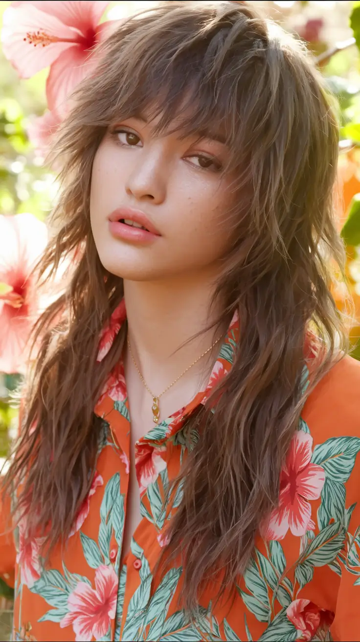 Shaggy Haircuts Trending Summer Mermaid Wolf Shag