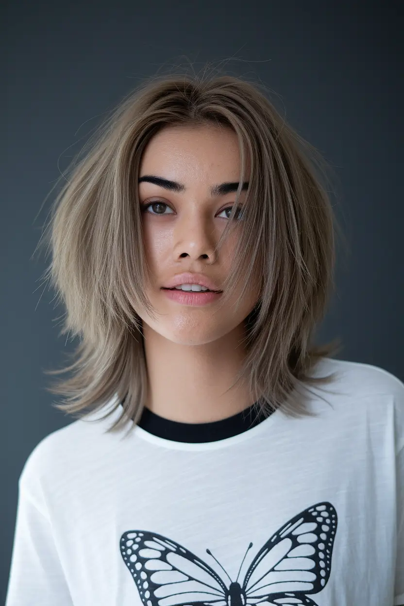Shaggy Haircuts Trending Summer Soft Layers with a Flip