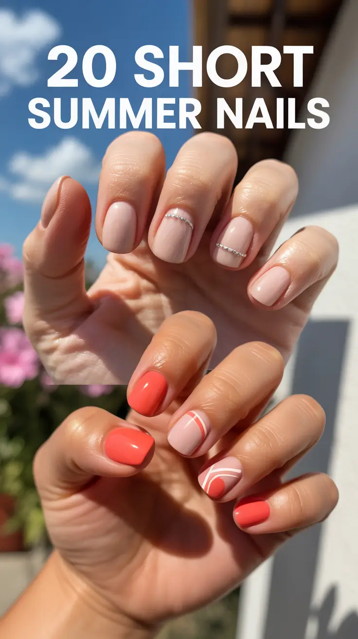 Short Summer Nails 2025: Fresh and Trendy Nail Designs to Rock the Beach