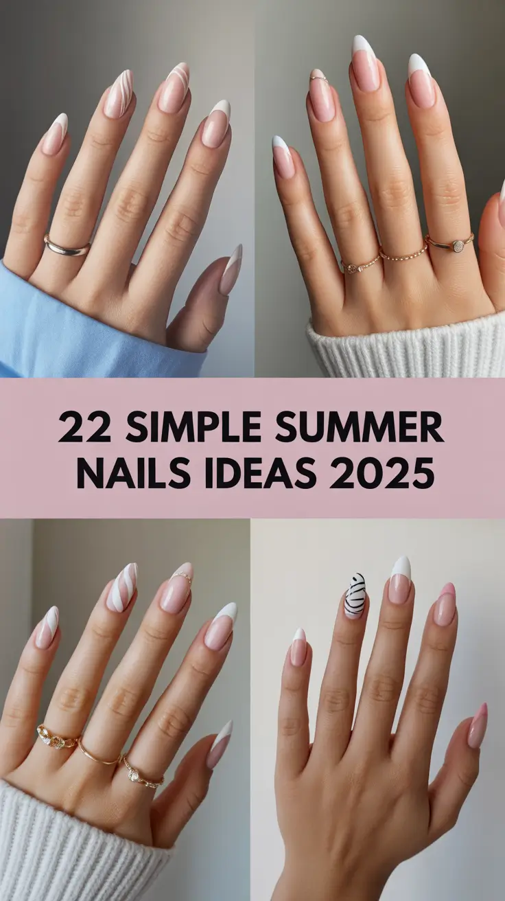 Simple Summer Nails Ideas 2025 That Are Too Cute to Skip