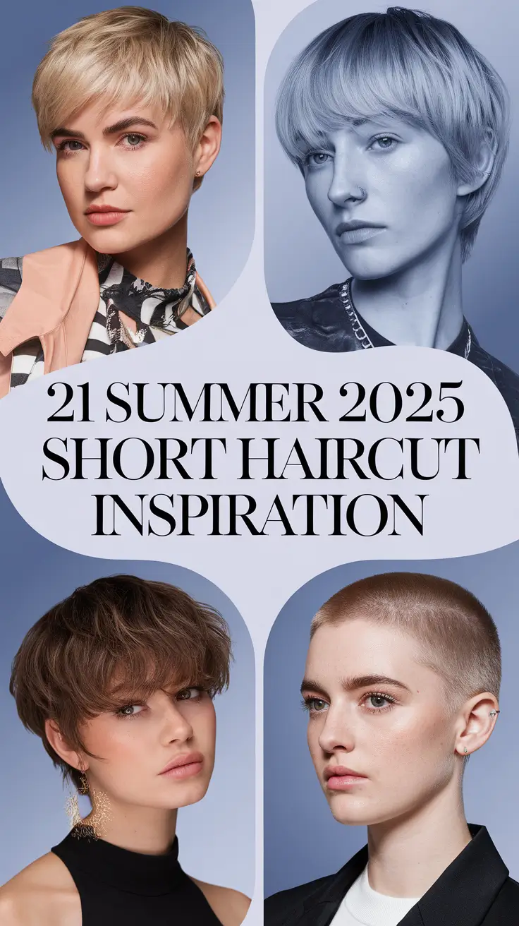 Summer 2025 Short Haircut Inspiration: 21 Cute Ideas for Women Who Want a Fresh Look