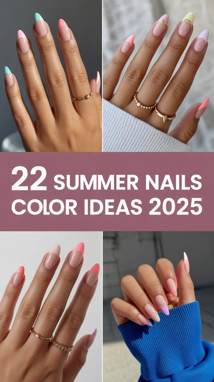 Summer Nails Color Ideas 2025: The Ultimate Guide to Bold and Bright Looks