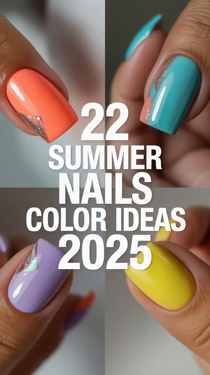 Summer Nails Color Ideas 2025: The Ultimate Guide to Bold and Bright Looks