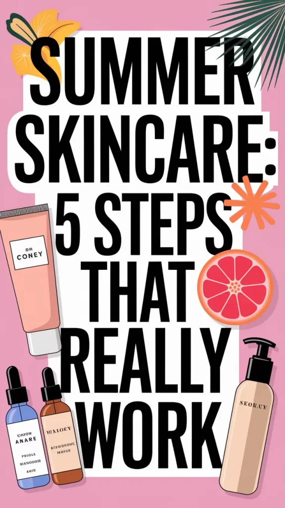 Summer Skincare: 5 Steps That Actually Work in 2025