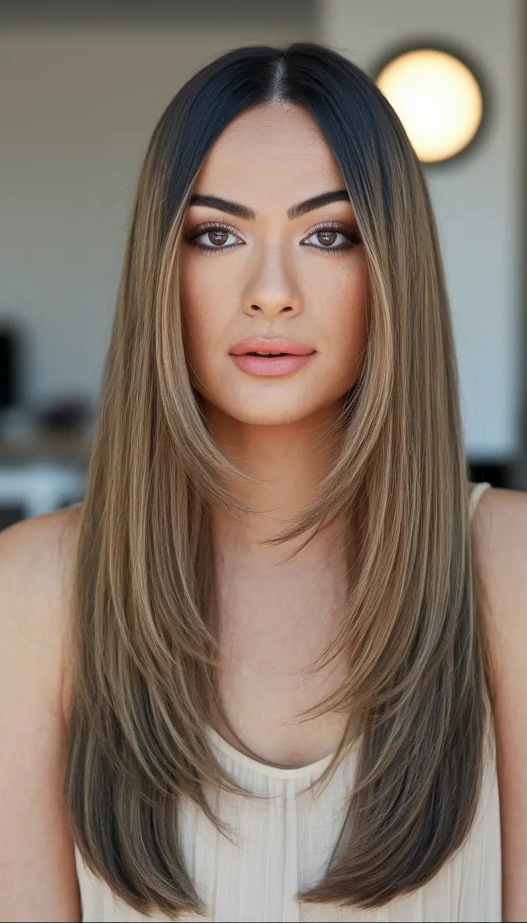 summer hair color for brunettes highlights sun kissed brunette