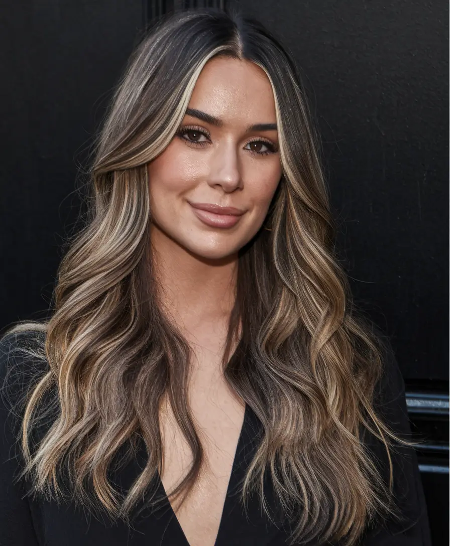 summer hair color for brunettes highlights sun kissed brunette