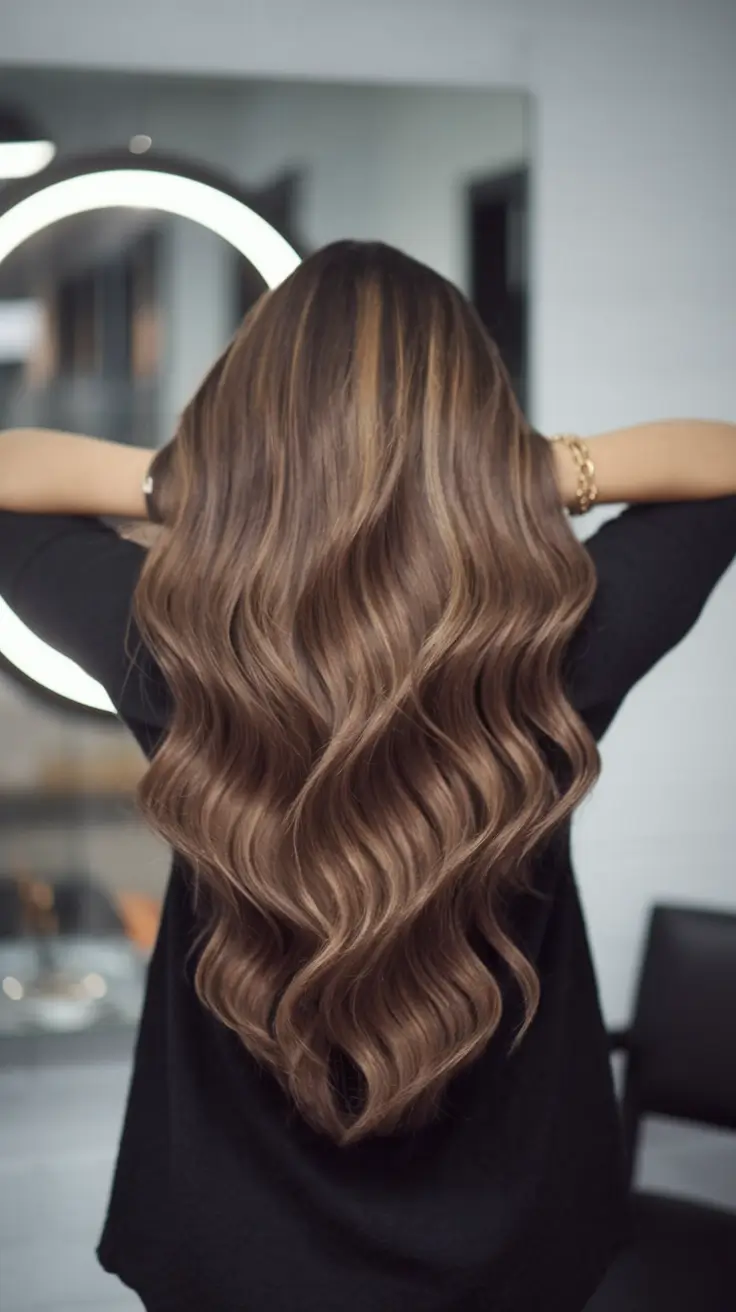 summer hair color for brunettes highlights sun kissed brown
