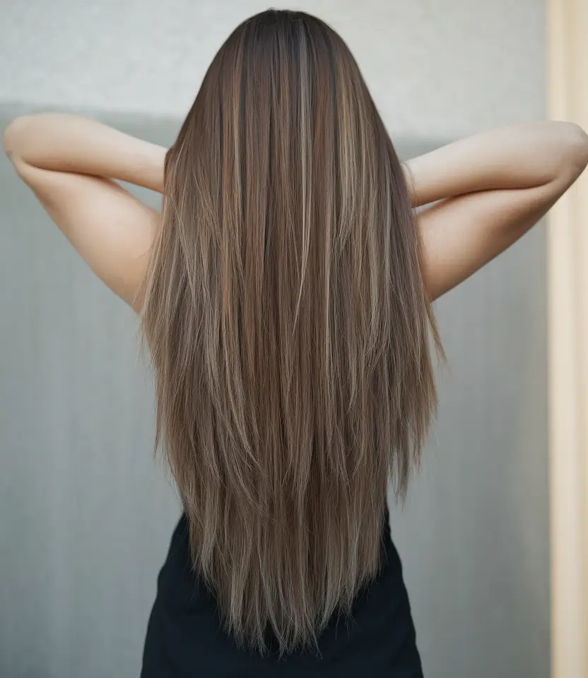 summer hair color for brunettes highlights sun kissed brunette