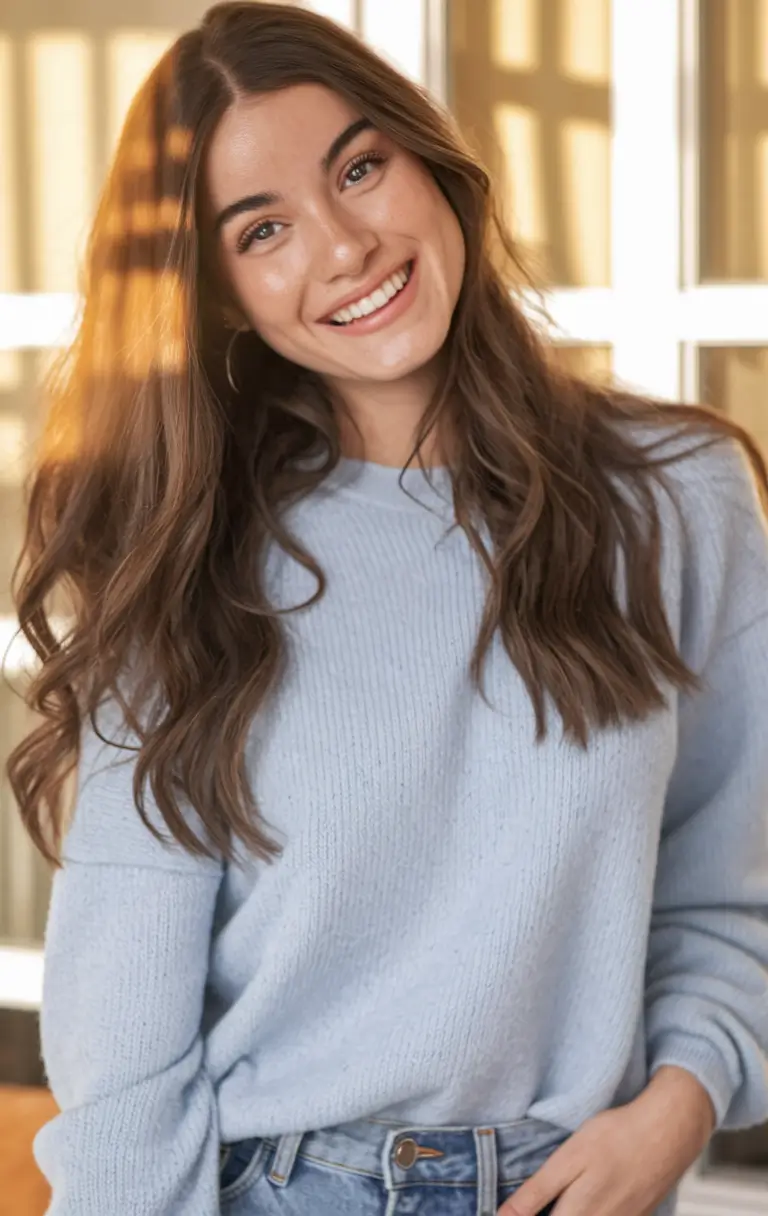 summer hair color for brunettes highlights sun kissed brown