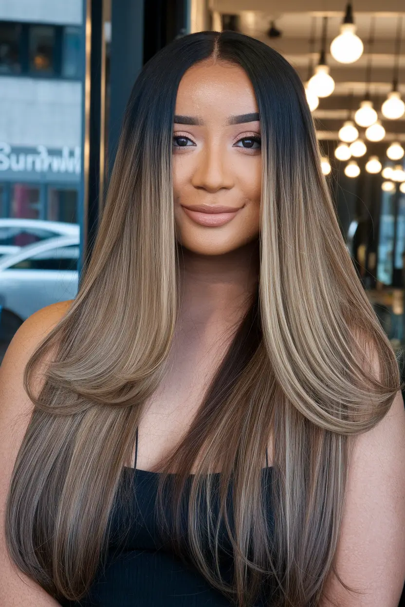 summer hair color for brunettes highlights sun kissed blonde