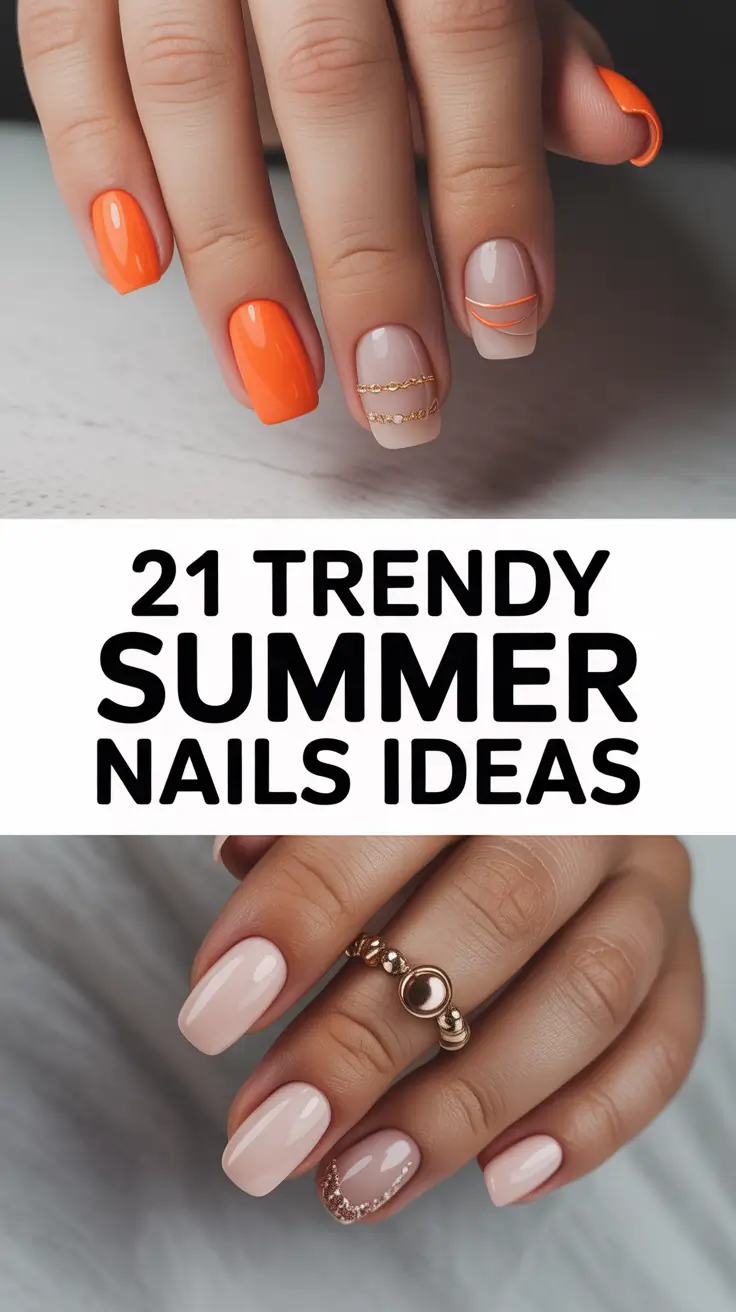 Trendy Summer Nails Ideas 2025 That’ll Make You Obsessed with Hot Pink & More