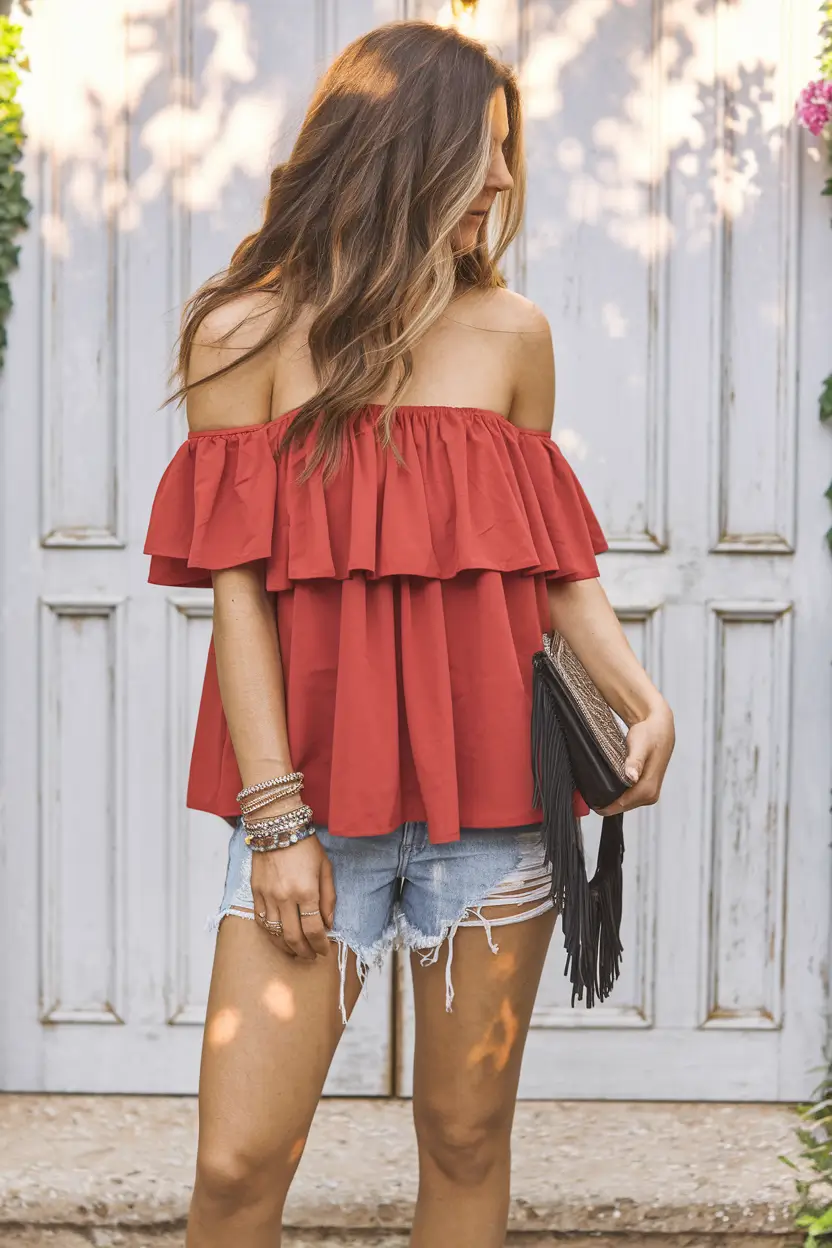 capsule Boho Off-Shoulder & Beach Denim