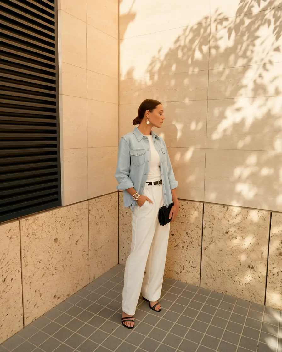 capsule Tailored Layers & Minimalist Whites