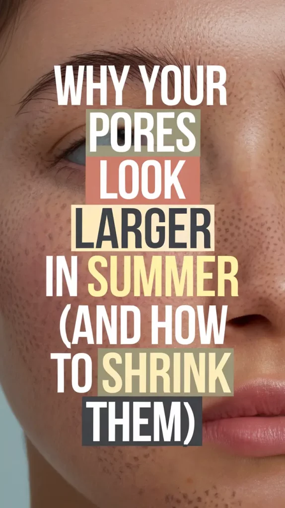 Why Your Pores Look Larger in Summer — And What Actually Helped Me
