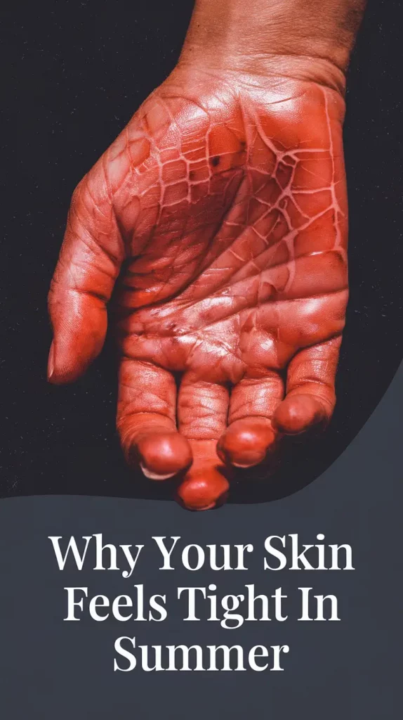 Why Your Skin Feels Tight in Summer — and What Actually Helps