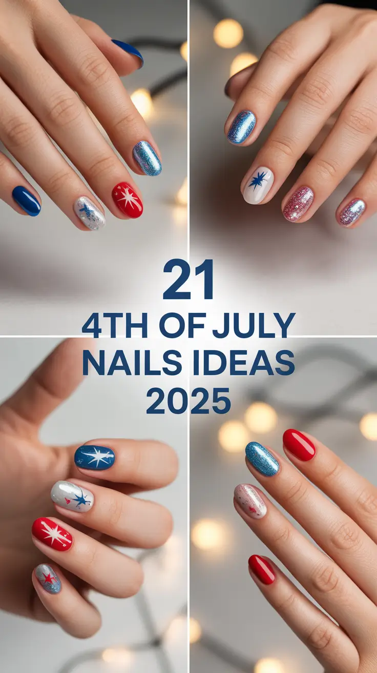 Festive 4th of July Nails Ideas 2025 That Are Fun, Classy & Totally Wearable