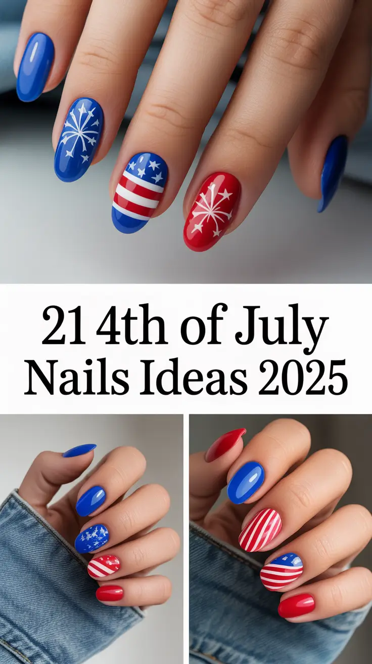 Festive 4th of July Nails Ideas 2025 That Are Fun, Classy & Totally Wearable