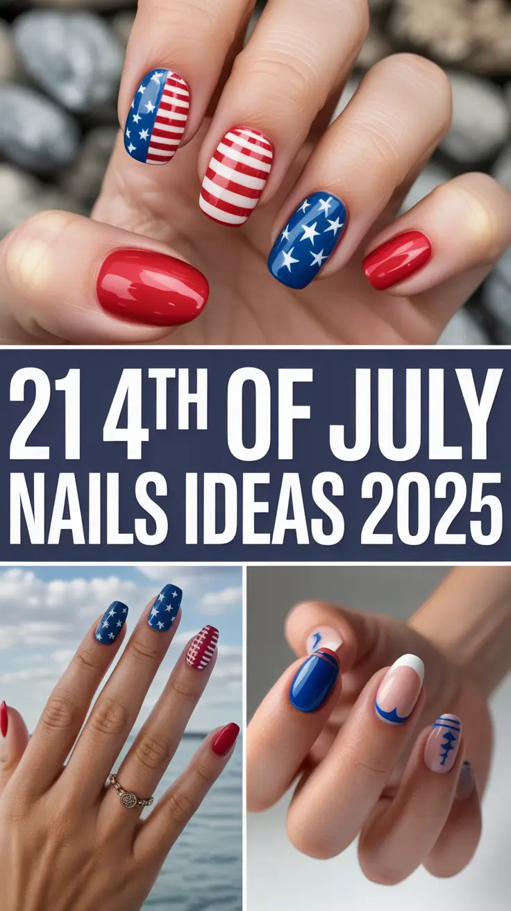Festive 4th of July Nails Ideas 2025 That Are Fun, Classy & Totally Wearable