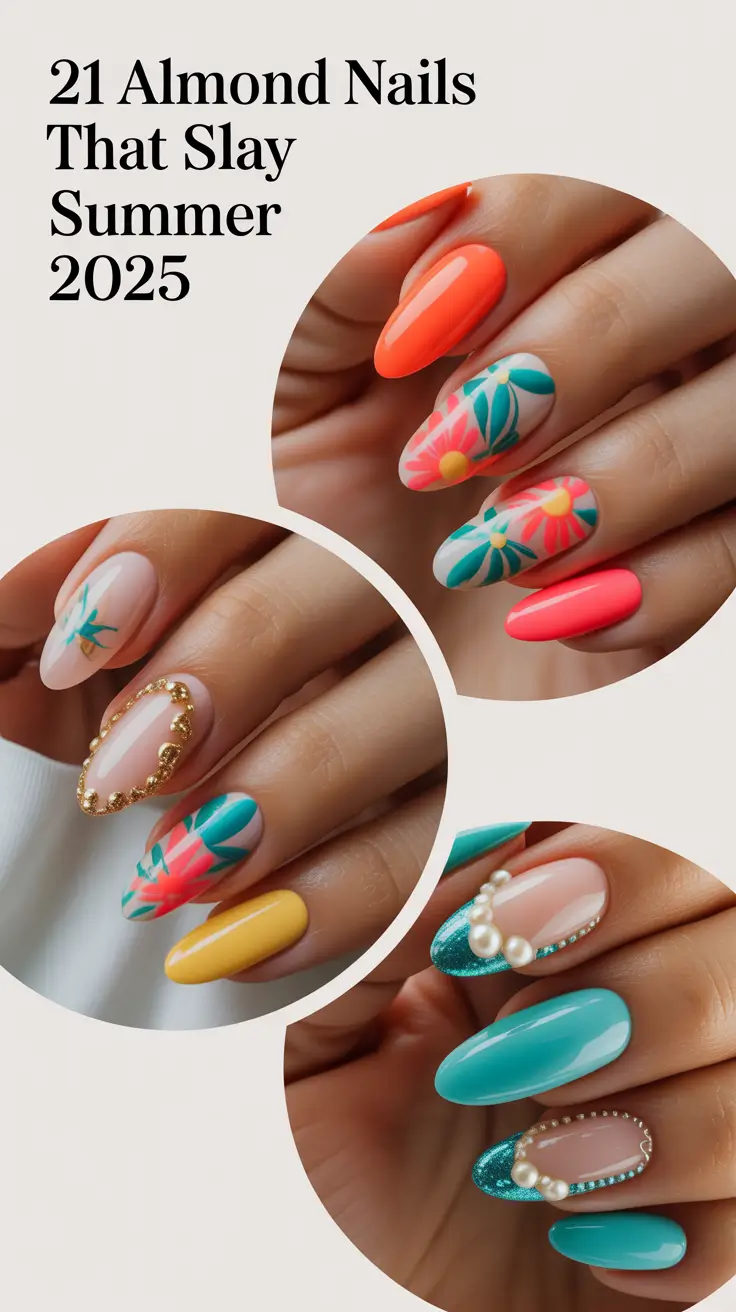 Almond Nails That Slay Summer 2025 — Trendy & Colorful Ideas to Obsess Over