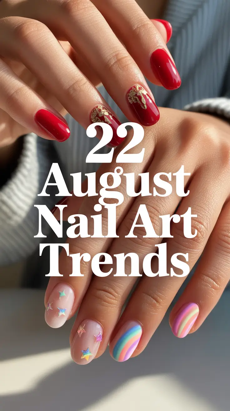 August 2025 Nail Art Trends That Are Perfect for Late Summer Style